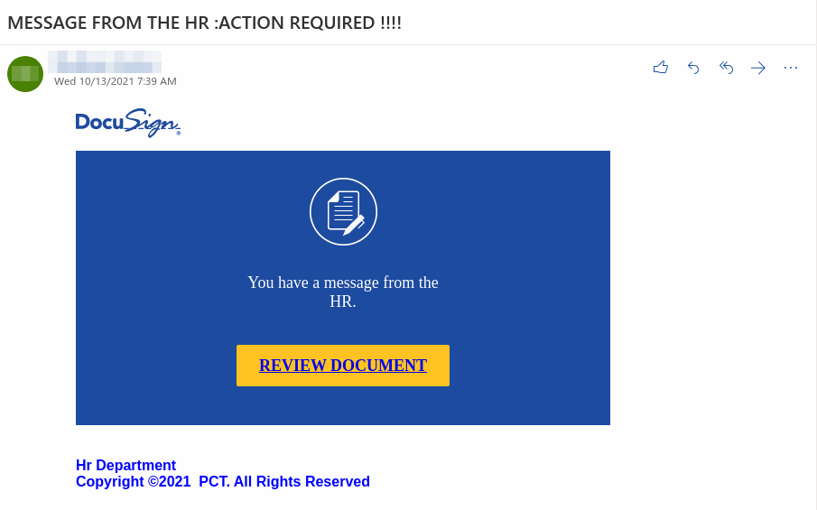phishing e-mail